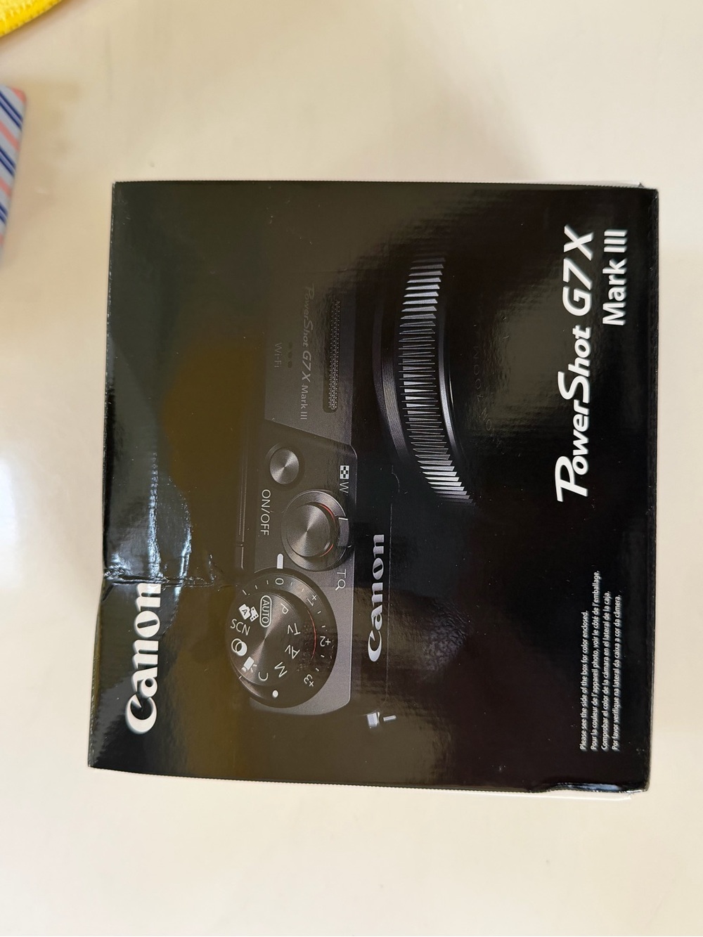 Canon Black PowerShot G7 X Mark III